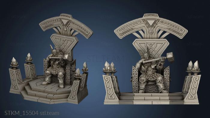 3D model Fantasy Journey to Nidavellir Tortadur Clan Broker Axe (STL)