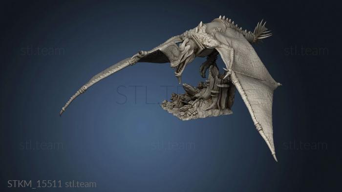 3D model ramphodon RIDERS wing (STL)