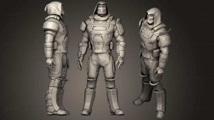 3D model Taskmaster marvel io guard (STL)