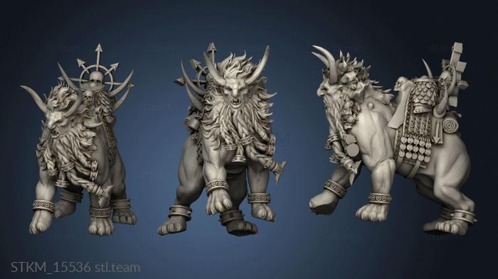 3D model LAMASSU WINGED FERAL (STL)