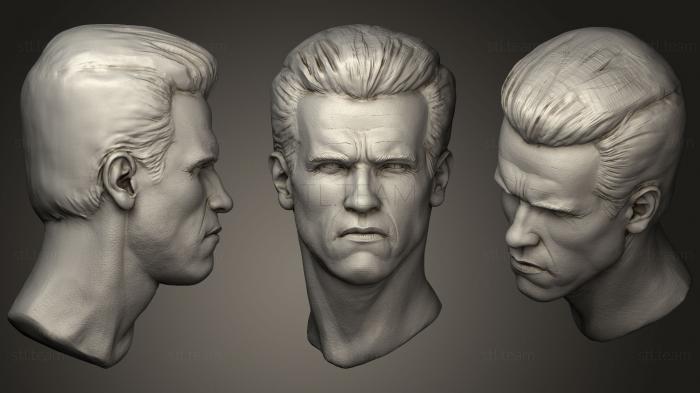 3D model The head of the sculpture use Zbrush (STL)