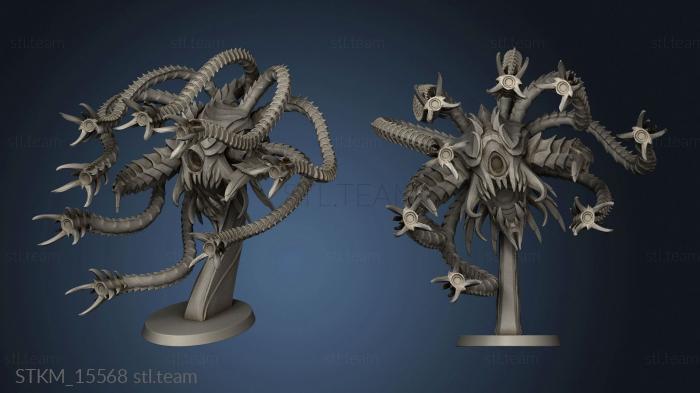 3D model The Souls in Steel Sentinel Horror Oval (STL)