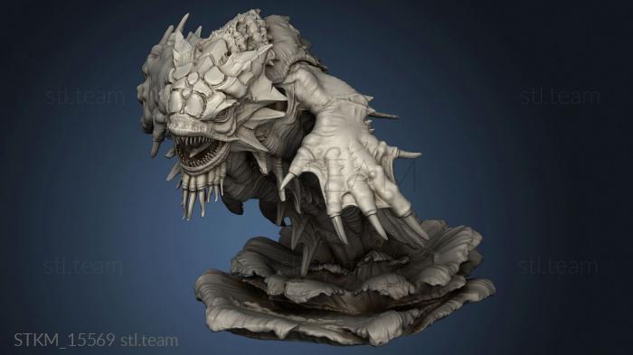 3D model Hunt Treasure Kraken Classic Emerging Gargantuan (STL)