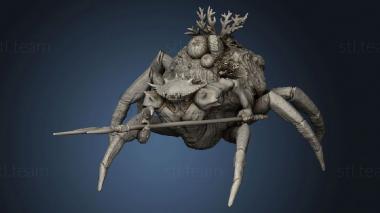 3D model Hunt Treasure Crab People Charging (STL)