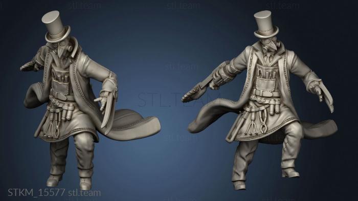 3D model Victorian Jack the Ripper (STL)