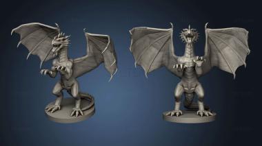 3D model Red Dragon Wyrmling (STL)