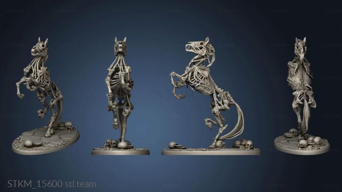 undead skeleton draugr horse