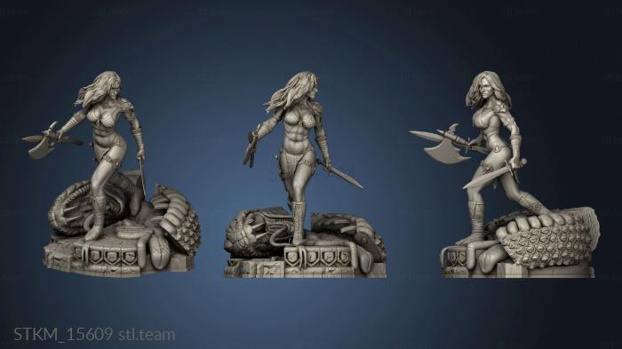 3D model Red Sonja Back (STL)