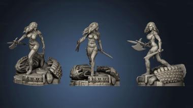 3D model Red Sonja Back (STL)