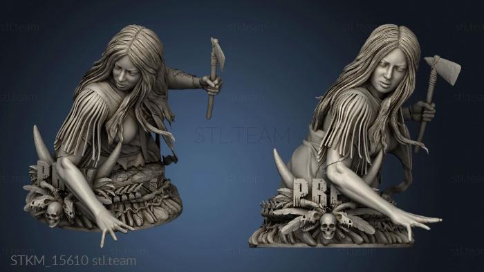 3D model predator and Naru Statue Predator Bag (STL)