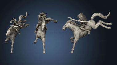 3D model greek Gods and Heroes Olympus Amazon TR Horse (STL)