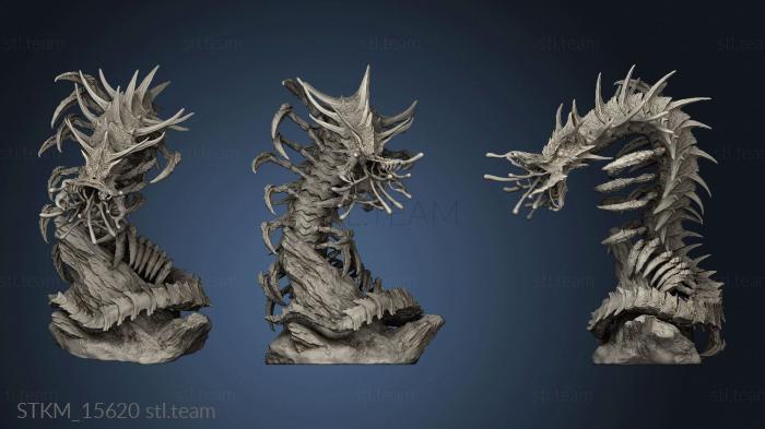 3D model Remorhaz Huge Size Pile Of Bodies Platform (STL)