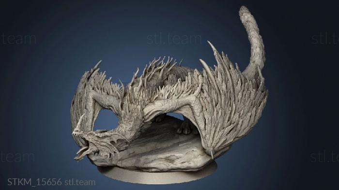 3D model Rise the Moon Witch Elder Dragon Torso (STL)