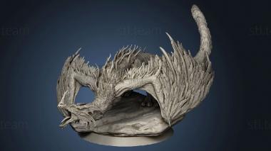 3D model Rise the Moon Witch Elder Dragon Torso (STL)