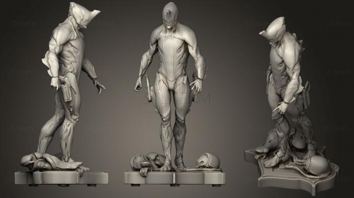 3D model Warframe Excalibur STL (STL)