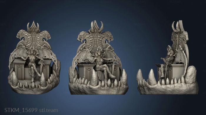 3D model Fury Throne Sitting (STL)