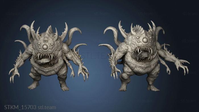 3D model Rot Toad thrik dark gods (STL)