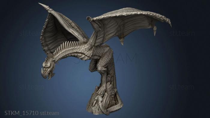 3D model Rough and Tumble wyrm (STL)