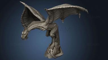 3D model Rough and Tumble wyrm (STL)