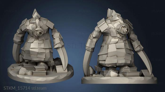 3D model Tome Golem (STL)