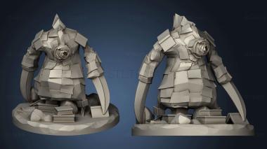 3D model Tome Golem (STL)