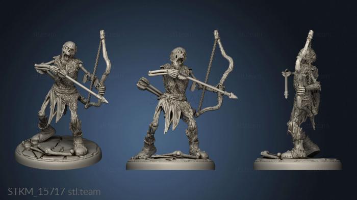 3D model Valkyries and Draugr archer (STL)