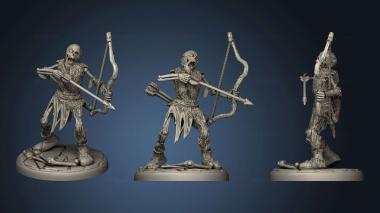 3D model Valkyries and Draugr archer (STL)