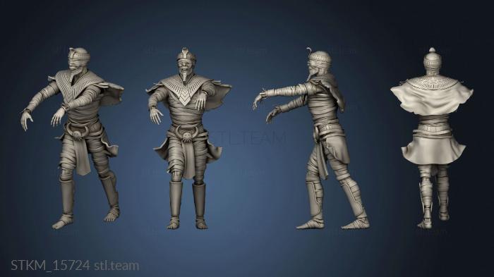 3D model Ruins Madness Mummy Walking (STL)