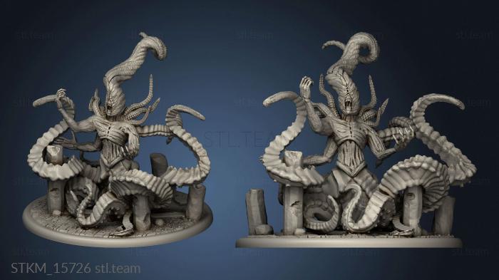 3D model Ruins Madness Nyarlathotep Huge (STL)