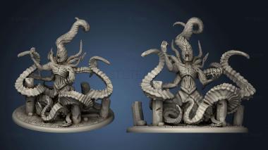 3D model Ruins Madness Nyarlathotep Huge (STL)