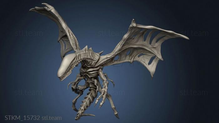 3D model ALIEN FLYING SAVAGE FLYER (STL)