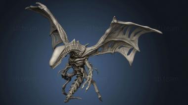 3D model ALIEN FLYING SAVAGE FLYER (STL)