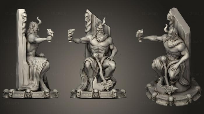 3D model WIP little satan figure (STL)