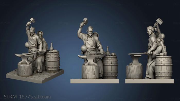 3D model Villagers Anvil (STL)