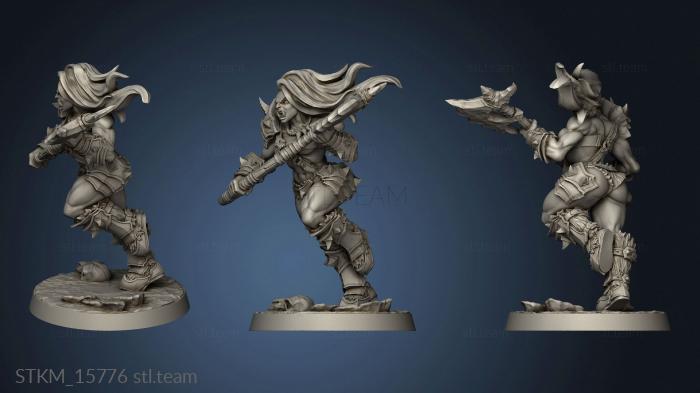 3D model orc barbarian She Thingiverse (STL)