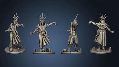 3D model The Priestess snake candles (STL)