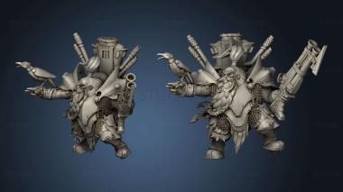 3D model Dwarves Ark An Dar Troops Chromium Crusher (STL)