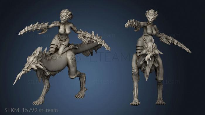 3D model Riding Daemonettes dem lader (STL)