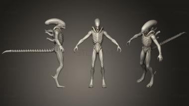 3D model Xenomorph Fortnite Collab Skin (STL)