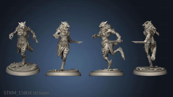 3D model White Werewolf Tavern females female female (STL)