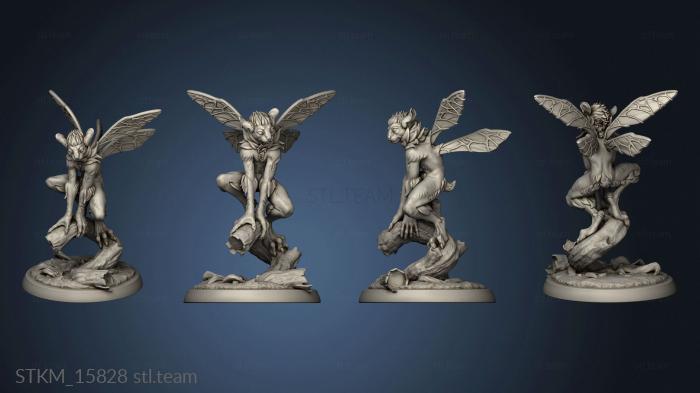 3D model White Werewolf Tavern Magic Forest Mephit (STL)