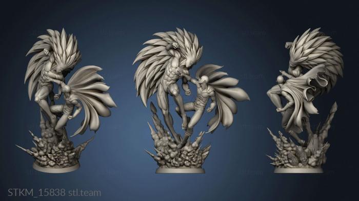 3D model Saitama vs Boros (STL)