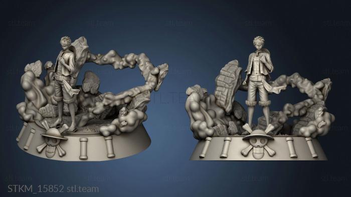 3D model Luffy from figure (STL)