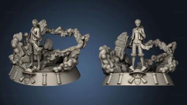 3D model Luffy from figure (STL)