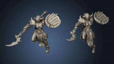 3D model savage beasts Hunters Azure Hunter Clan An (STL)