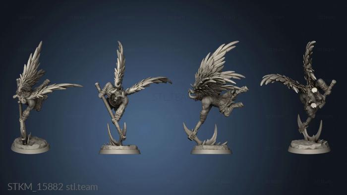 3D model Winged Bull Men Bullmen (STL)