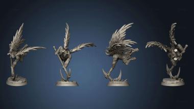 3D model Winged Bull Men Bullmen (STL)