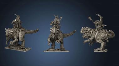 3D model SECOND CARNOSAUR (STL)