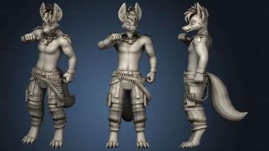 3D model Acid Fox VR Chat commission (STL)