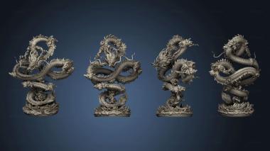 3D model Legends and Gods China Batch Azure Dragon (STL)